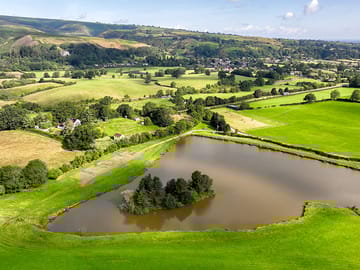 Aerial view of the site