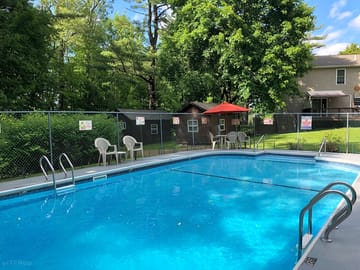 Shaded pool