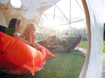 Ultra modern glamping