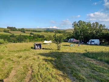 Views to the hills of mid-Wales