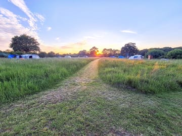 A beautiful day for camping