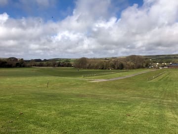 Sunny day at the site