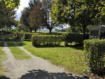 The campsite pitches