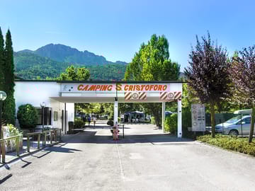 The entrance