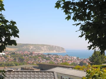The view of swanage bay