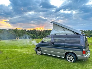 Visitor image of the campervan pitch