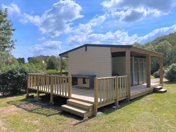 Toilet and shower block