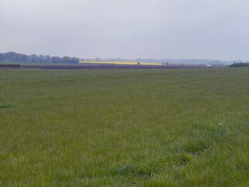 Looking out over the countryside