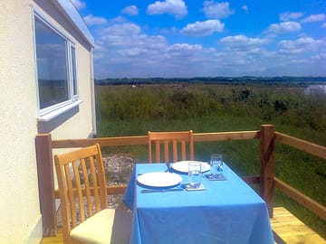 View from the lodge