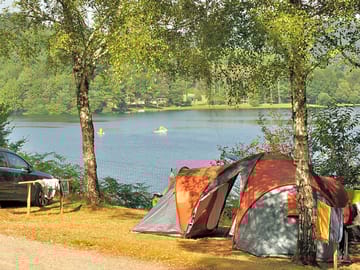 Pitch with a view across the lake