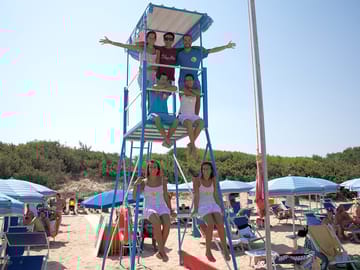 Lifeguards on the beach