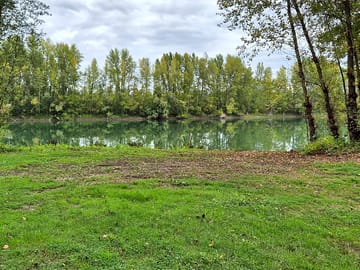 Pitches with lake views
