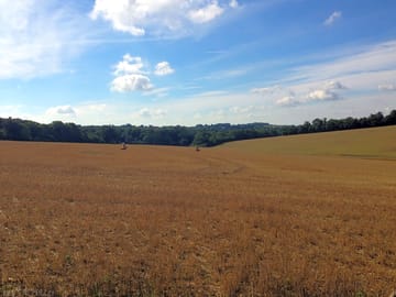 Surrounded by the countryside