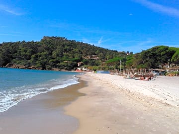 Beach of pramousquier