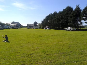 Beautiful blue skies and a beach on the doorstep ...who could ask for more ?