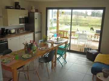 Living and dining space