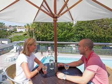 Outdoor pool & terrace