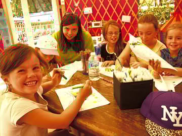 Kids' club in high season