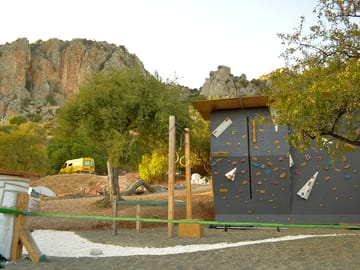 Training area and pitch area