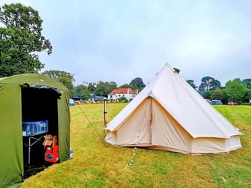 Very spacious pitches