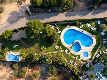 Pool complex and sun deck