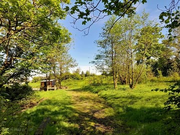 A beautiful late spring day here on site!!