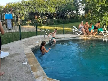Outdoor swimming pool