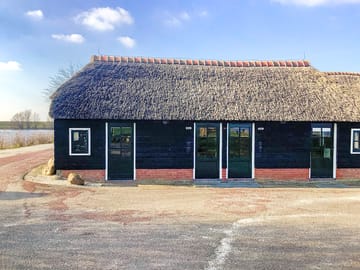 Exterior of a tractor hut