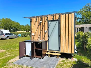 Pitches with private bathroom facilities