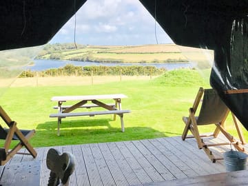 View from the tent