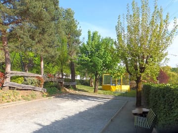 The pétanque court