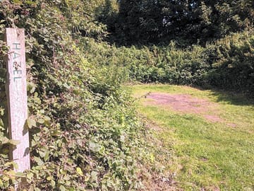 Secluded pitches