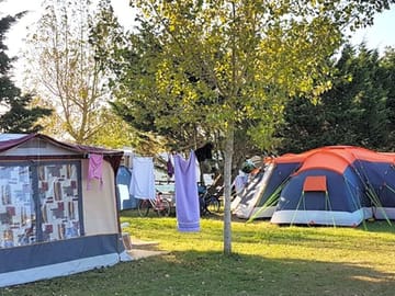 Spacious pitches