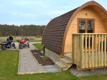 Pod with parking