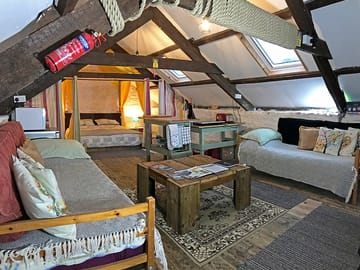 Hay loft main area