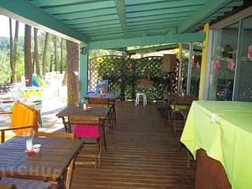 The restaurant and the terrace