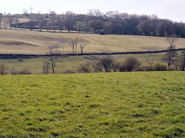 View from the camping field