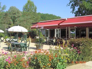 The terrace