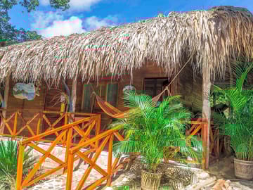 Exterior of the lodge