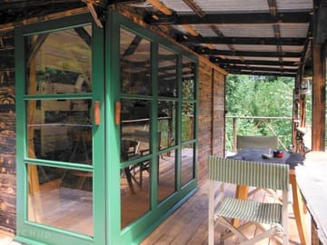 Shaded verandah