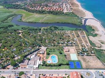 Beachside setting