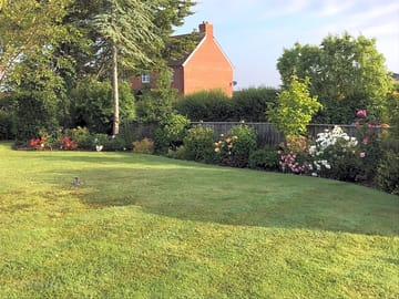 Garden at the campsite