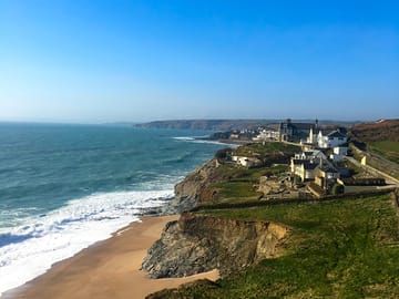 View walking towards porthleven coming from penrose