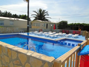 Our outdoor heated pool