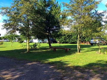 Caravan pitches