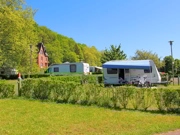 Spacious pitches