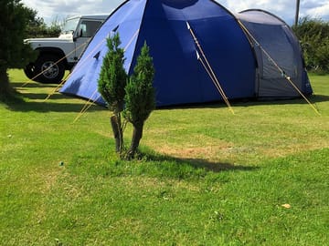 Tent pitch for families
