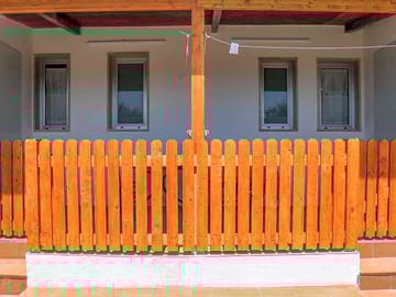 Front of the bungalow