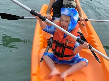Watersports available including jet ski rides, kayaking and paddleboarding