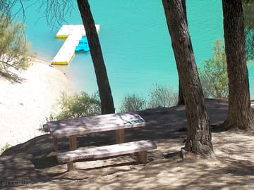 Picnic tables